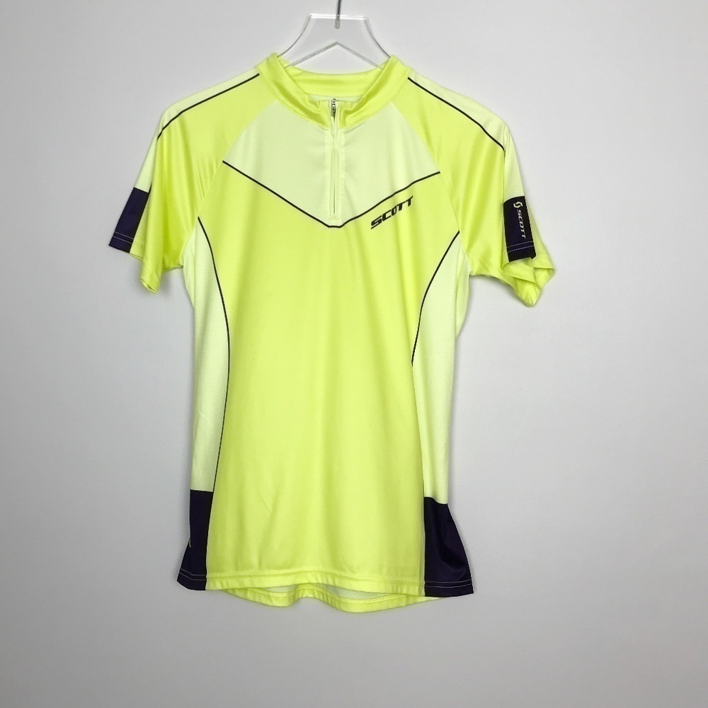 Scott Bikewear Trail 30 Top Yellow/Purple Size 4-6